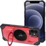 Armor Mag Cover Case Compatible With Magsafe For Iphone 12 / 12 Pro Red OEM
