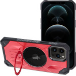Armor Mag Cover Case Compatible With Magsafe For Iphone 12 Pro Max Red OEM