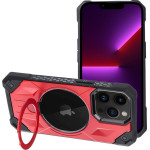 Armor Mag Cover Case Compatible With Magsafe For Iphone 13 Pro Red OEM