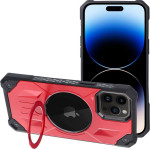Armor Mag Cover Case Compatible With Magsafe For Iphone 14 Pro Red OEM