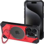 Armor Mag Cover Case Compatible With Magsafe For Iphone 15 Pro Red OEM