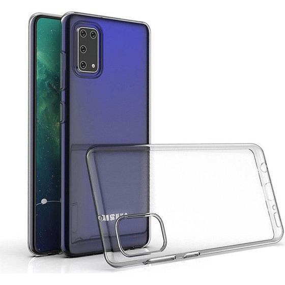 Back Case Ultra Slim 0,3 Mm For Samsung A41 Transparent OEM