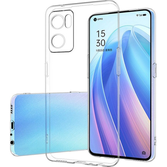 Back Case Ultra Slim 0,5 Mm Foroppo Reno 7 5G T Transparent OEM