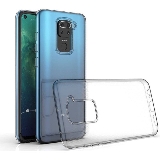 Back Case Ultra Slim 0,5 Mm Forxiaomi Redmi Note 9 Transparent OEM