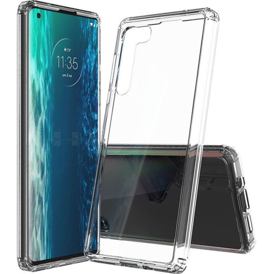 Back Case Ultra Slim 0,5mm For - Motorola Edge Transparent OEM