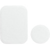 Badget For Magnet Car Holder Leather White OEM