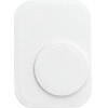 Badget For Magnet Car Holder Leather White OEM