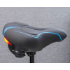 Bicycle Saddle With built-In Led Light FSBSD-232-1 Black OEM