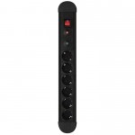 PROTECTION SOCKET 6 X SCHUKO POWER ON SPU-06K
