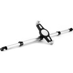 Car holder for two headrests (tablets 7''-11'') silver OEM