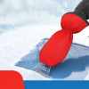 Car snow scraper with glove red OEM