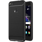 CARBON case for HUAWEI P8 LITE 2017 / P9 LITE 2017 black OEM