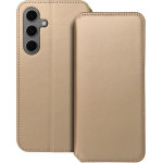 Dual Pocket Book Case For Samsung S24 Fe Gold OEM