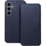 Dual Pocket Book Case For Samsung S24 Fe Navy OEM
