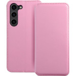 Dual Pocket Book Case For Samsung S24 Ultra Light Pink OEM