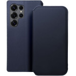 Dual Pocket Book Case For Samsung S25 Ultra Navy OEM