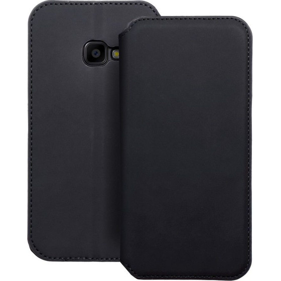 Dual Pocket Book Case For Samsung Xcover 4 Black OEM