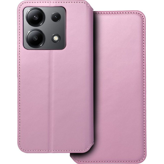 Dual Pocket Book Case For Xiaomi 13T / 13T Pro Light Pink OEM