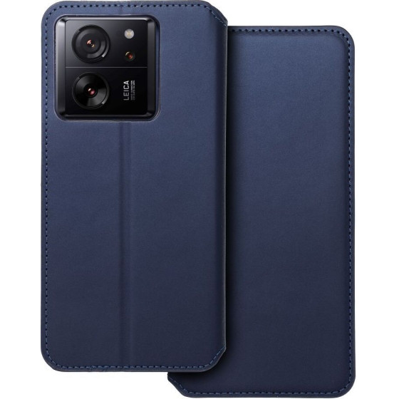 Dual Pocket Book Case For Xiaomi 13T / 13T Pro Navy OEM