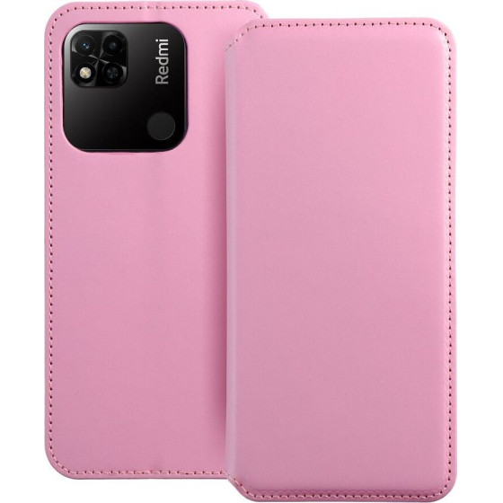 Dual Pocket Book Case For Xiaomi Redmi 10a Light Pink OEM