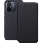 Dual Pocket Book Case For Xiaomi Redmi 12c Black OEM