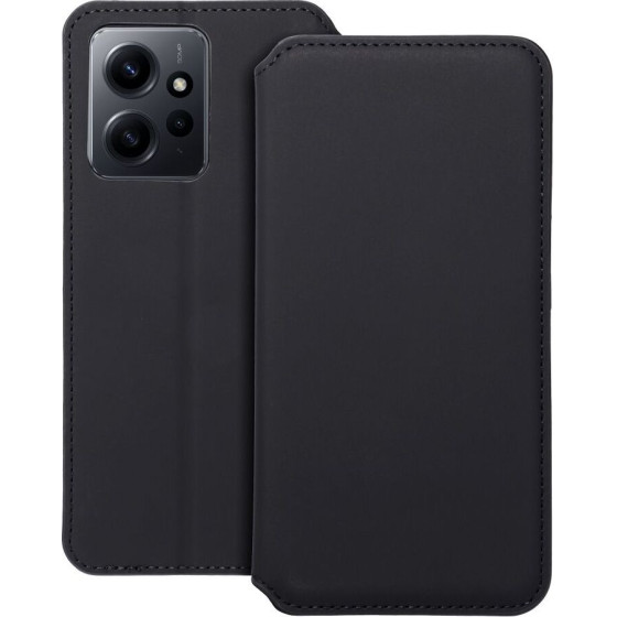 Dual Pocket Book Case For Xiaomi Redmi Note 12 4G Black OEM