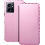 Dual Pocket Book Case For Xiaomi Redmi Note 12 5G Light Pink OEM