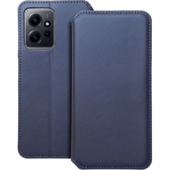 Dual Pocket Book Case For Xiaomi Redmi Note 12 5G Navy OEM
