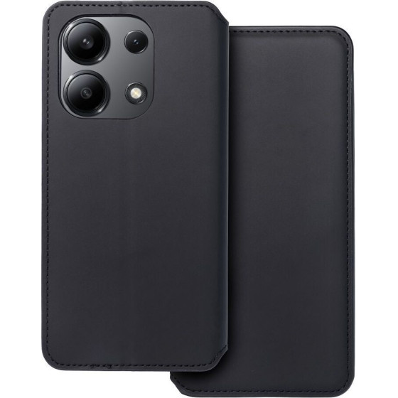 Dual Pocket Book Case For Xiaomi Redmi Note 13 4G Black OEM