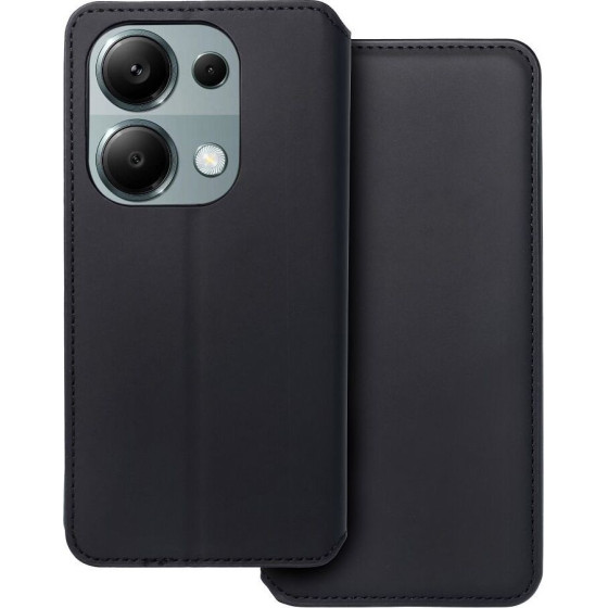 Dual Pocket Book Case For Xiaomi Redmi Note 13 Pro 4G Black OEM