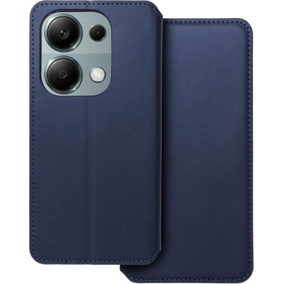 Dual Pocket Book Case For Xiaomi Redmi Note 13 Pro 4G Navy OEM