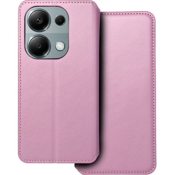 Dual Pocket Book Case For Xiaomi Redmi Note 13 Pro 4G Light Pink OEM
