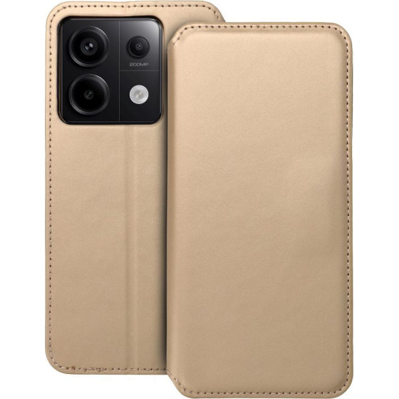 Dual Pocket Book Case For Xiaomi Redmi Note 13 Pro 5G Gold OEM