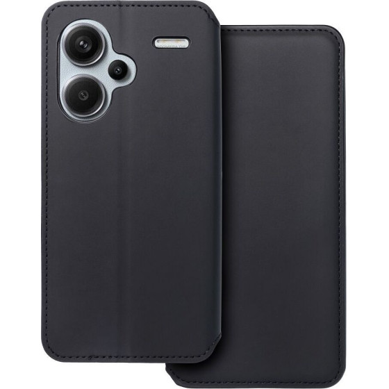 Dual Pocket Book Case For Xiaomi Redmi Note 13 Pro Plus 5G Black OEM