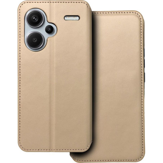 Dual Pocket Book Case For Xiaomi Redmi Note 13 Pro Plus 5G Gold OEM