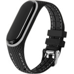 Elastomer Strap Lifestyle For Xiaomi Mi Band 5 / 6 Black (03) OEM