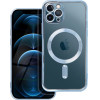 Electro Mag Cover Case Compatible With Magsafe For Iphone 11 Pro Blue OEM
