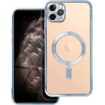 Electro Mag Cover Case Compatible With Magsafe For Iphone 11 Pro Max Blue OEM