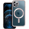 Electro Mag Cover Case Compatible With Magsafe For Iphone 11 Pro Rose Gold OEM