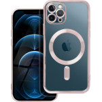Electro Mag Cover Case Compatible With Magsafe For Iphone 11 Pro Rose Gold OEM