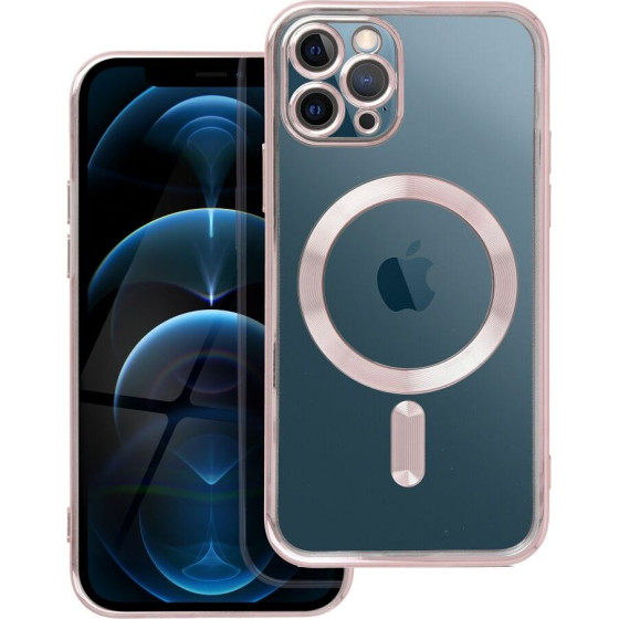 Electro Mag Cover Case Compatible With Magsafe For Iphone 11 Pro Rose Gold OEM