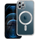 Electro Mag Cover Case Compatible With Magsafe For Iphone 11 Pro Silver OEM