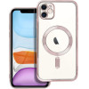Electro Mag Cover Case Compatible With Magsafe For Iphone 11 Rose Gold OEM