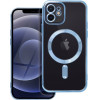 Electro Mag Cover Case Compatible With Magsafe For Iphone 12 Blue OEM