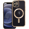Electro Mag Cover Case Compatible With Magsafe For Iphone 12 Gold OEM