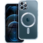 Electro Mag Cover Case Compatible With Magsafe For Iphone 12 Pro Blue OEM