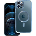 Electro Mag Cover Case Compatible With Magsafe For Iphone 12 Pro Max Blue OEM