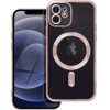 Electro Mag Cover Case Compatible With Magsafe For Iphone 12 Rose Gold OEM