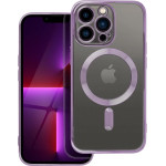 Electro Mag Cover Case Compatible With Magsafe For Iphone 13 Pro Deep Purple OEM
