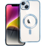 Electro Mag Cover Case Compatible With Magsafe For Iphone 14 Plus Blue OEM
